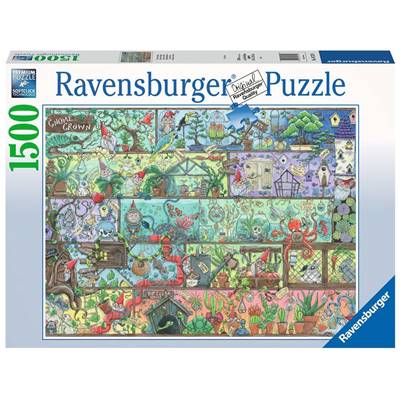 RAVENSBURGER - Puzzle -1500p : Nains sur l'Etagère
