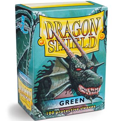 Dragon Shield - Standard Sleeves - Green (x100)