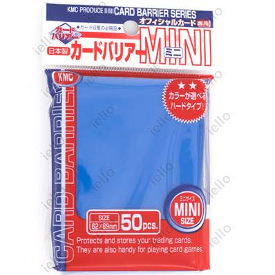 KMC - Mini - SUPER 'Blue' Sleeves (x50)