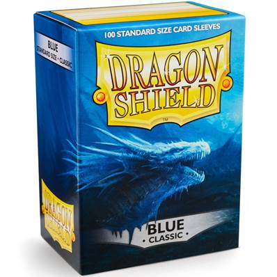 Dragon Shield - Standard Sleeves - Blue (x100)